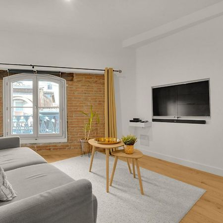 Le Floral - Cosy Studio Climatise Avec Parking Prive Et Netflix ตูลูส ภายนอก รูปภาพ