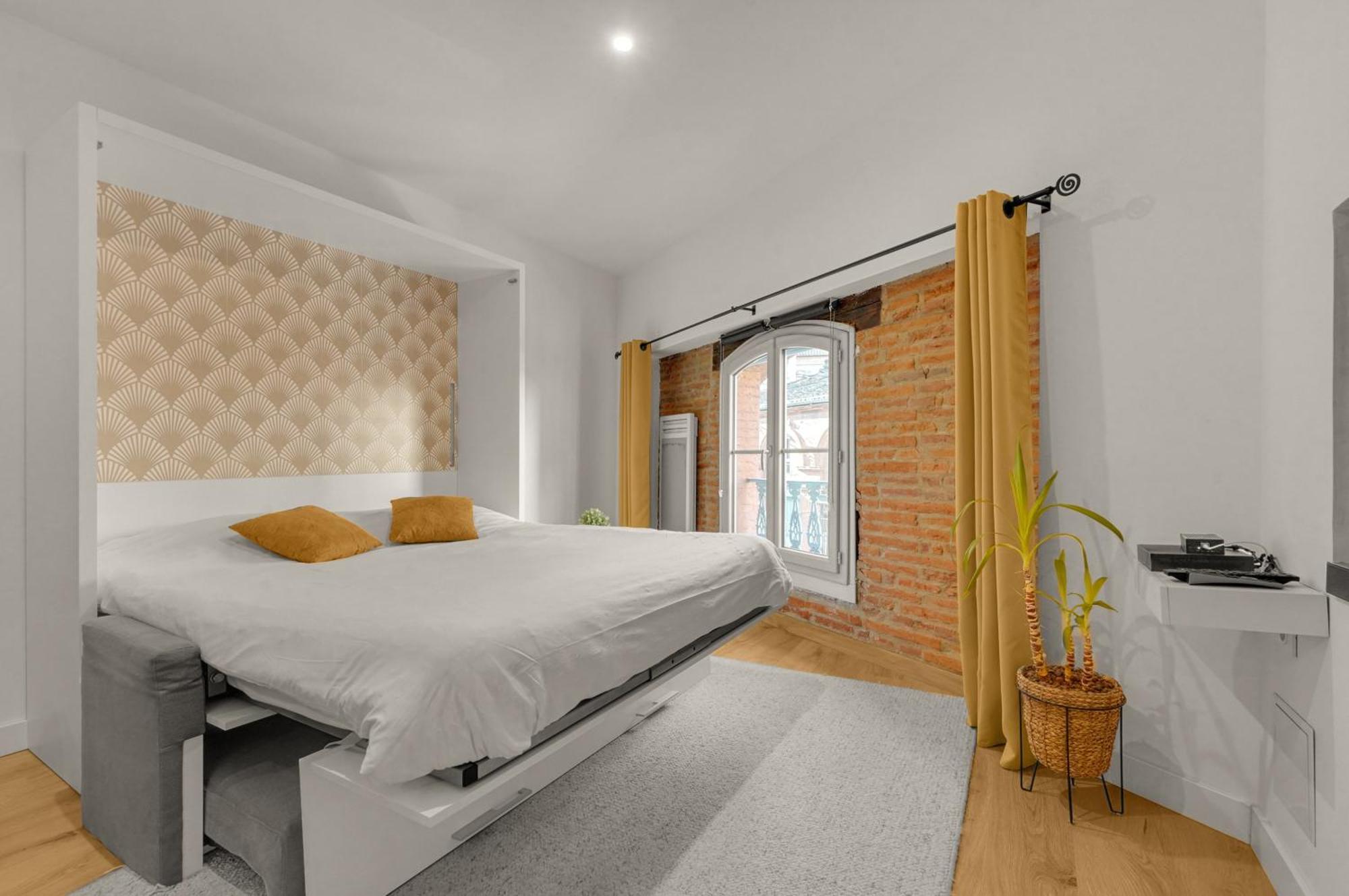 Le Floral - Cosy Studio Climatise Avec Parking Prive Et Netflix ตูลูส ภายนอก รูปภาพ